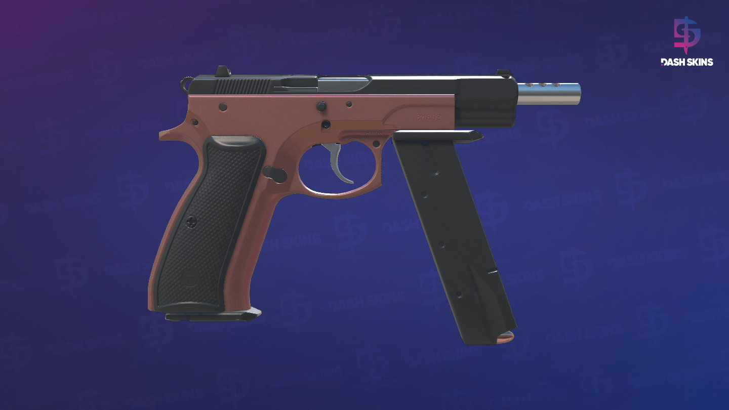 CZ75-Auto | Pink Pearl (Factory New) - Backside Screenshot