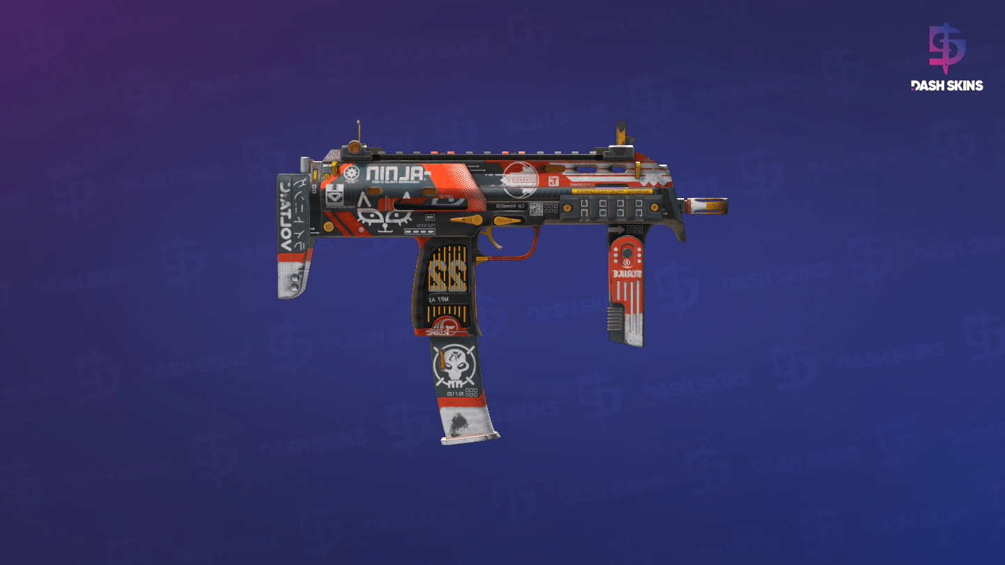 MP7 | Bloodsport (Field-Tested) - Backside Screenshot