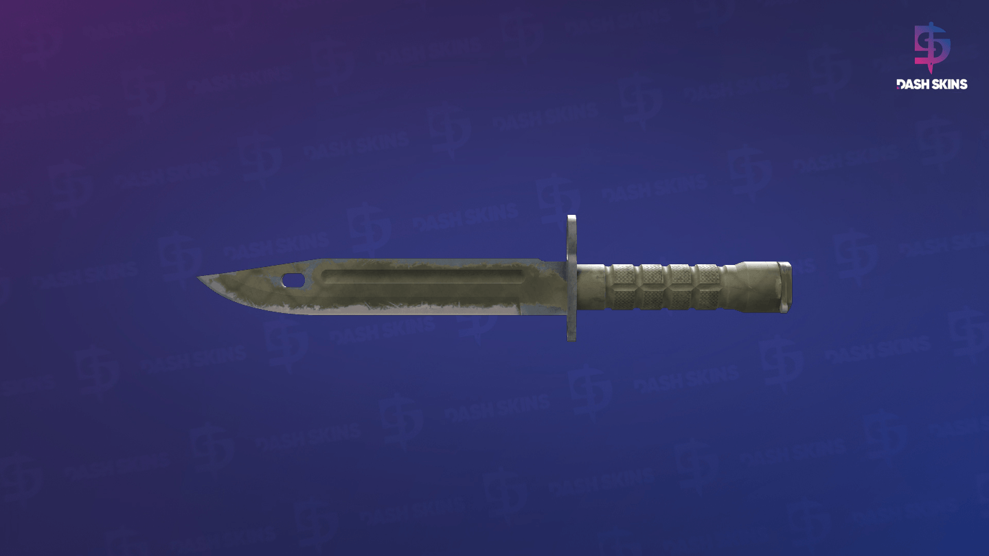 ★ Bayonet | Safari Mesh (Well-Worn) - Backside Screenshot