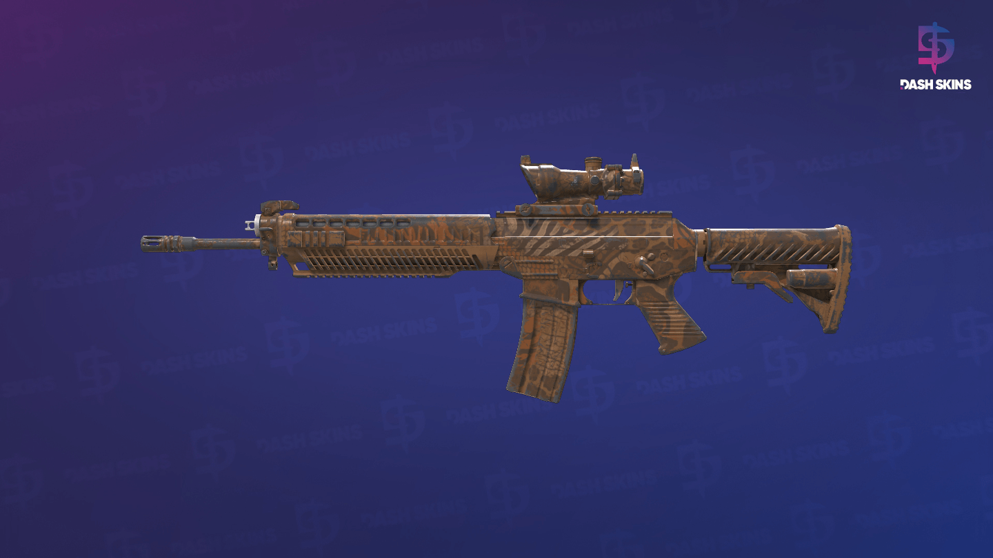 SG 553 | Safari Print (Field-Tested) - Frontside Screenshot