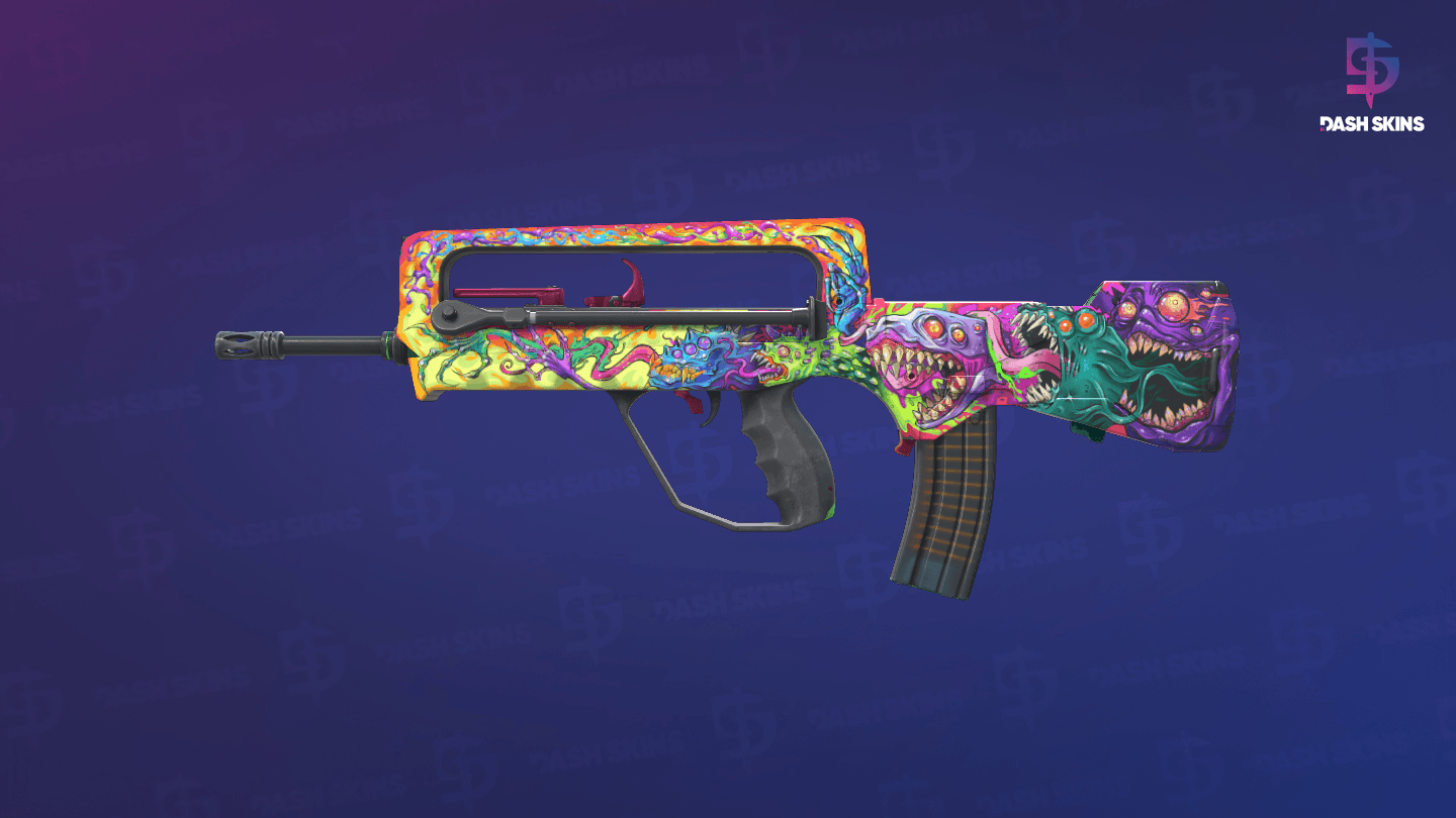 FAMAS | Bad Trip (Minimal Wear) - Frontside Screenshot