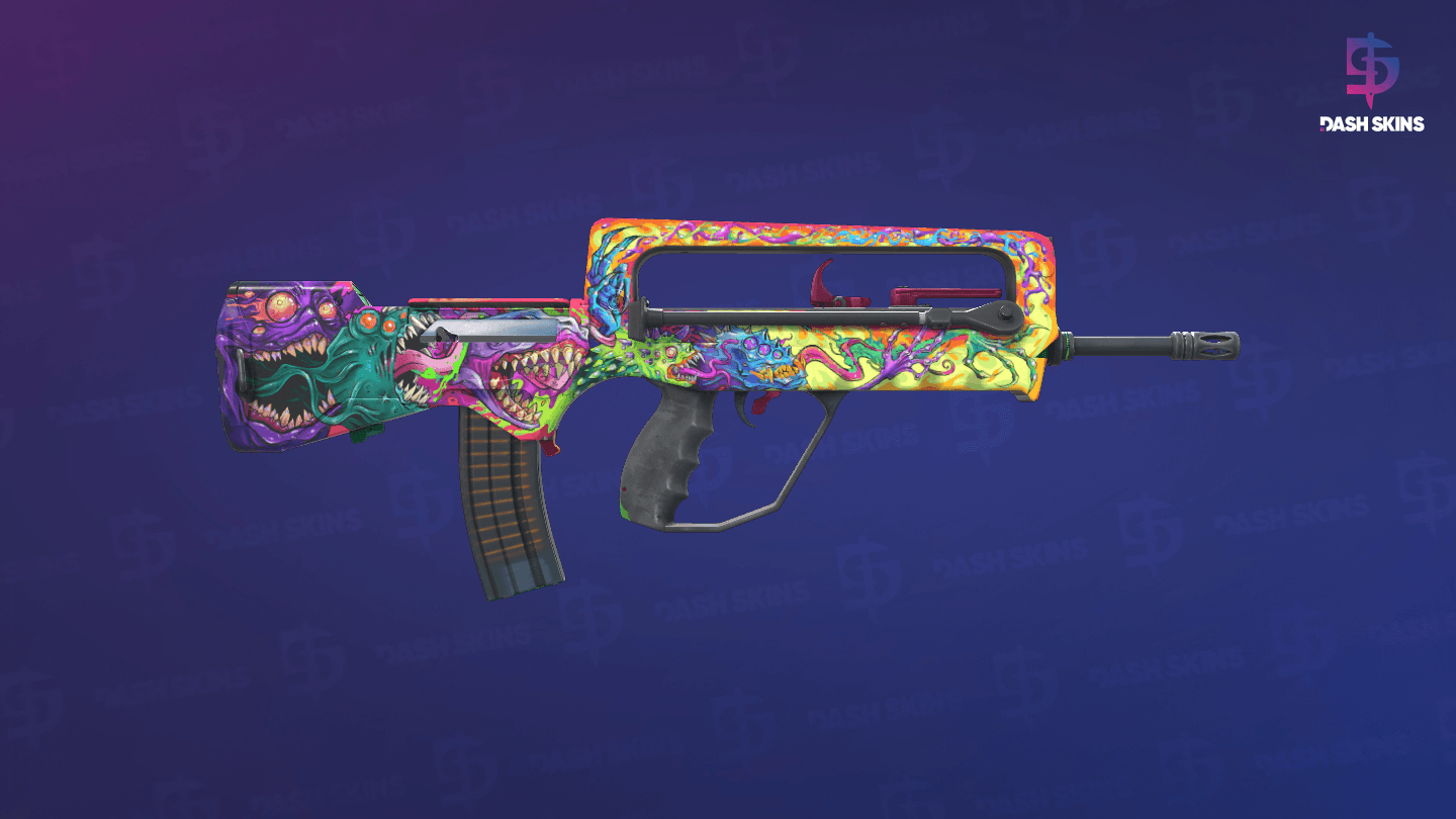 FAMAS | Bad Trip (Minimal Wear) - Backside Screenshot