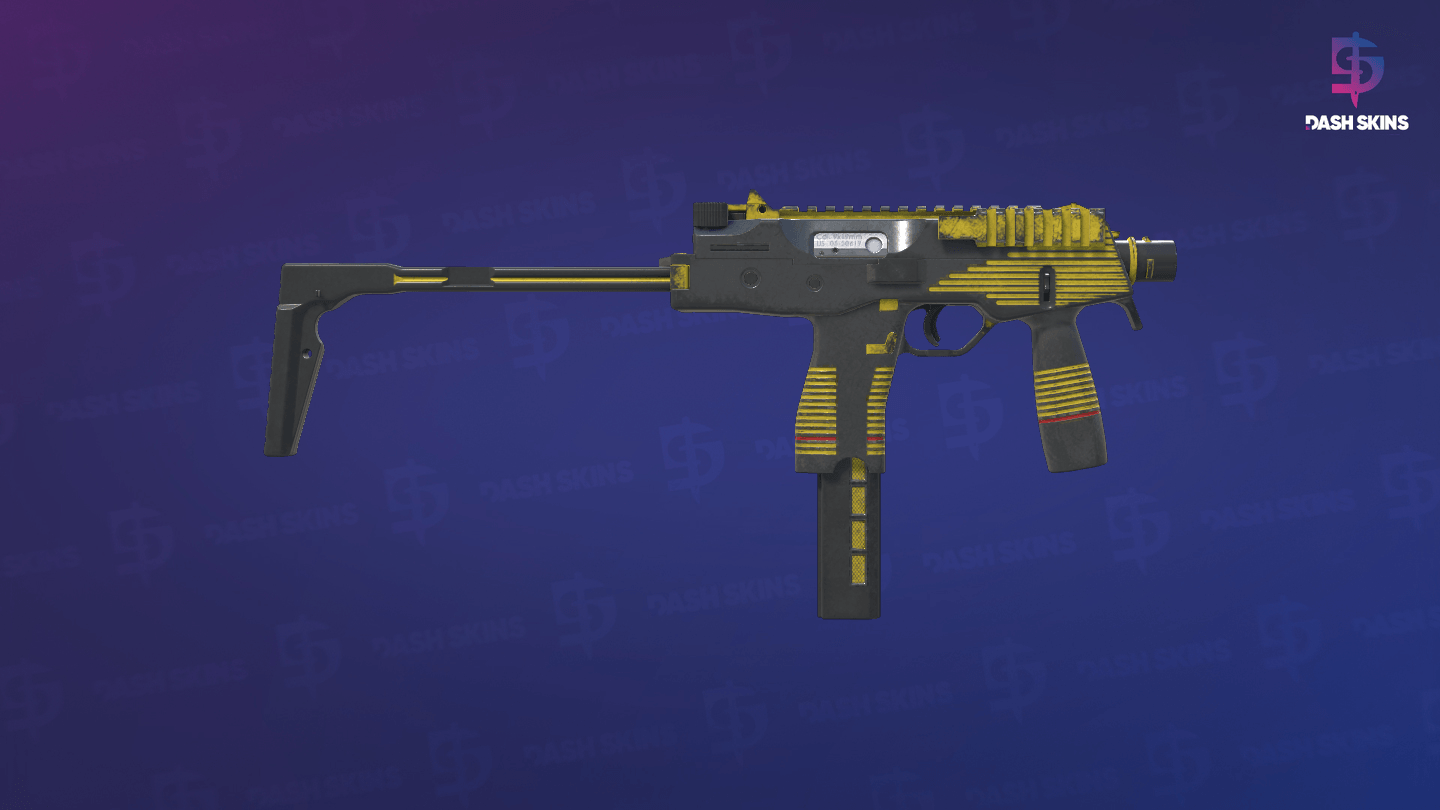 MP9 | Bee-Tron (Well-Worn) - Backside Screenshot