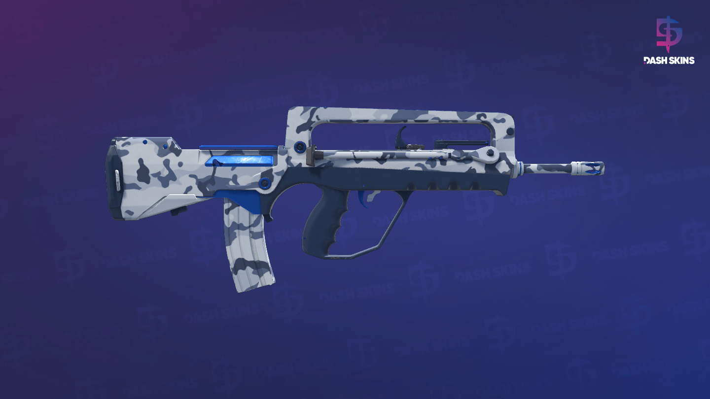 FAMAS | Yeti Camo (Factory New) - Backside Screenshot