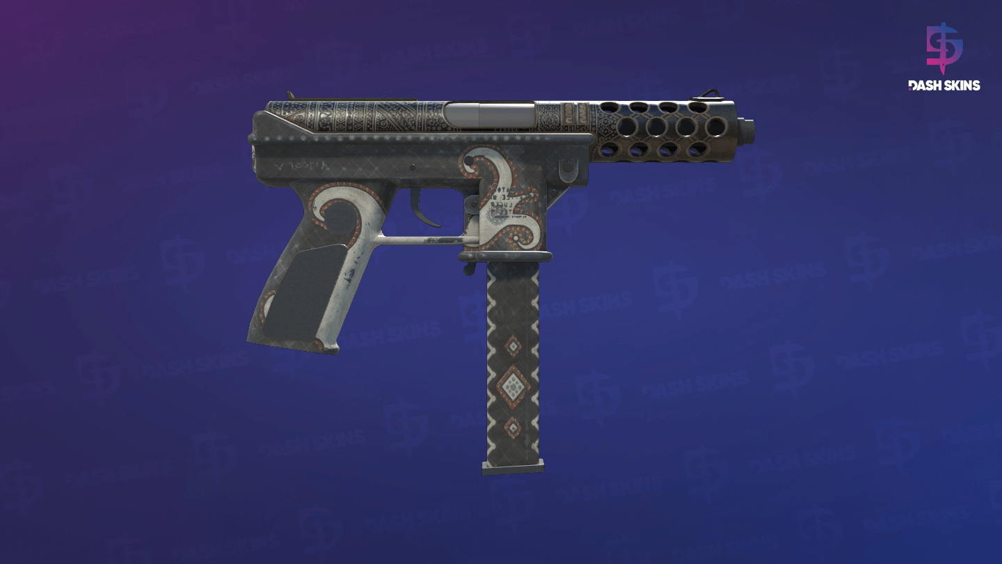 Tec-9 | Jambiya (Battle-Scarred) - Backside Screenshot