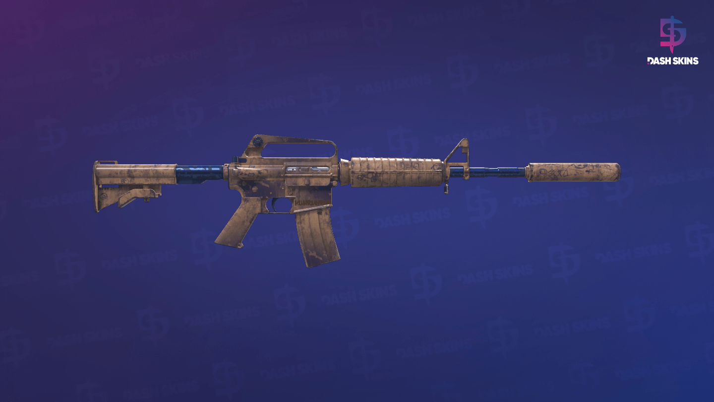 M4A1-S | Wash me plz (Field-Tested) - Backside Screenshot