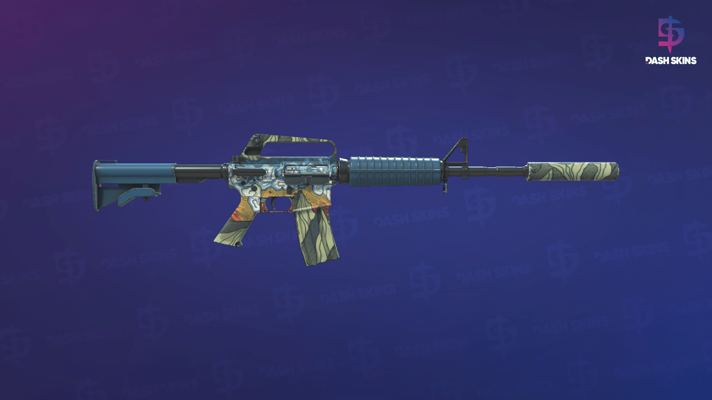 M4A1-S | Solitude (Minimal Wear) - Backside Screenshot