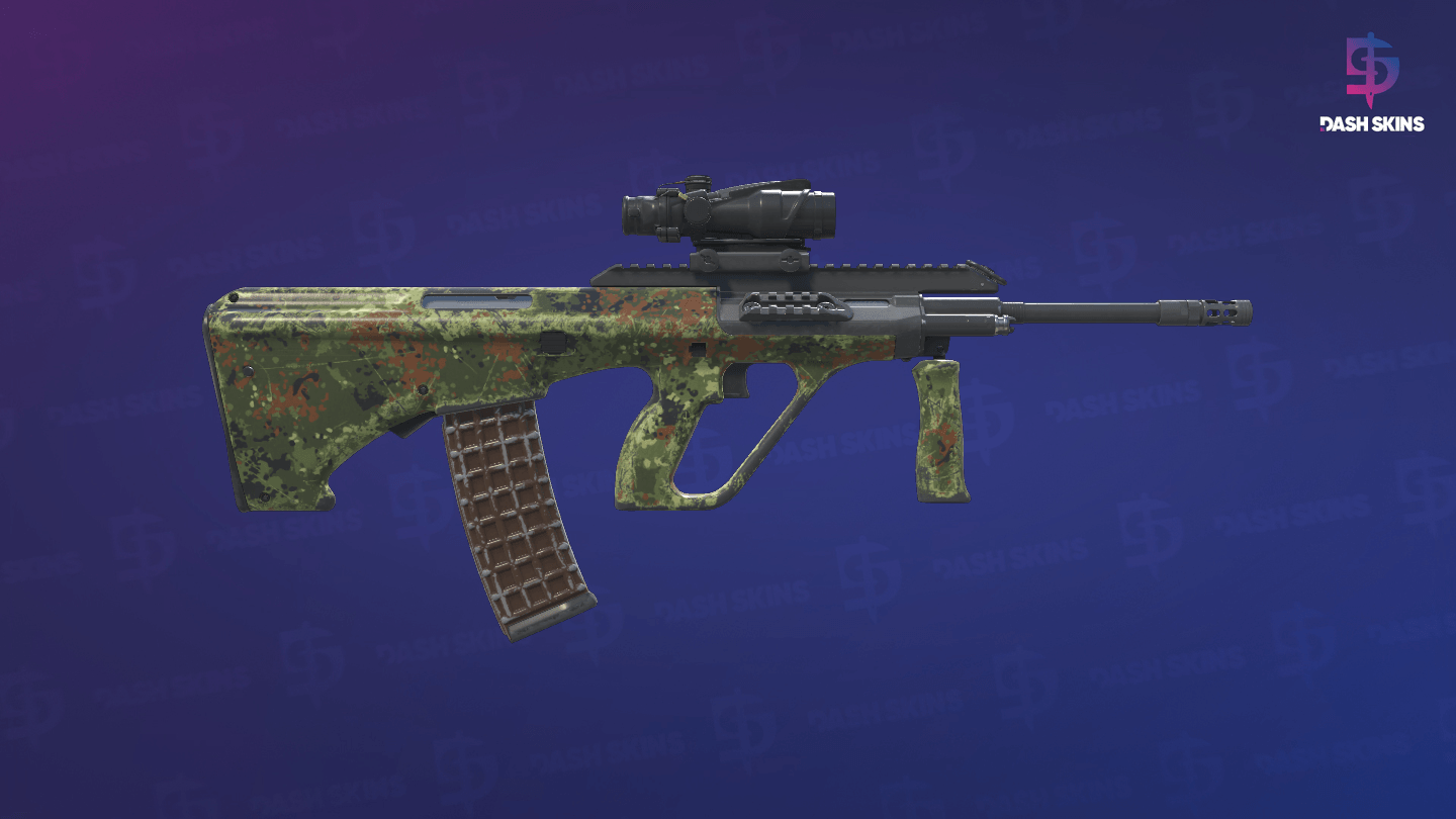 AUG | Commando Company (Field-Tested) - Backside Screenshot