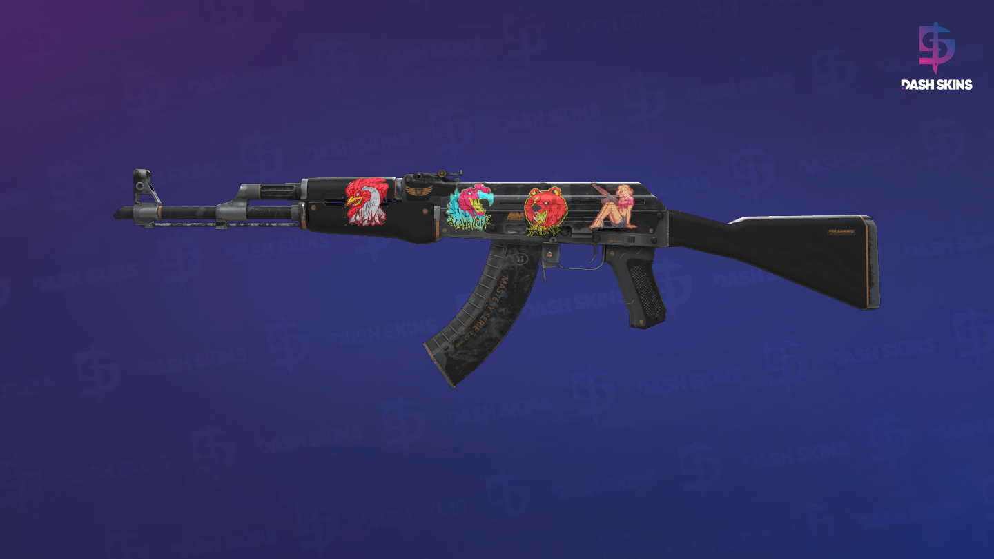 AK-47 | Elite Build (Well-Worn) - Frontside Screenshot