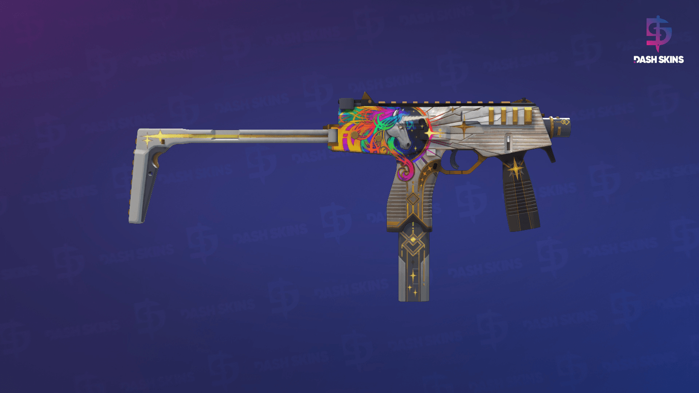 MP9 | Starlight Protector (Minimal Wear) - Backside Screenshot