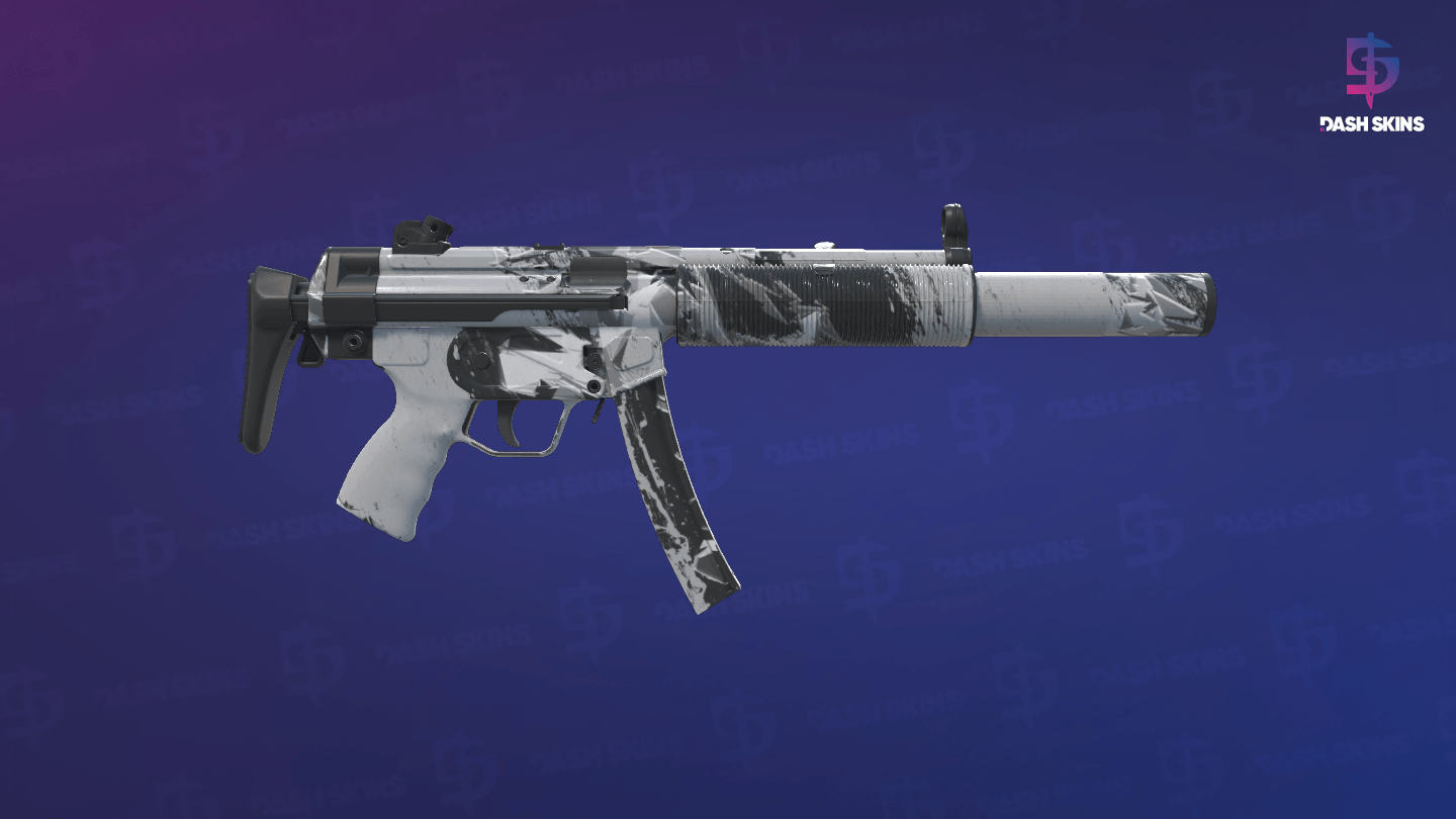 MP5-SD | Snow Splash (Factory New) - Backside Screenshot