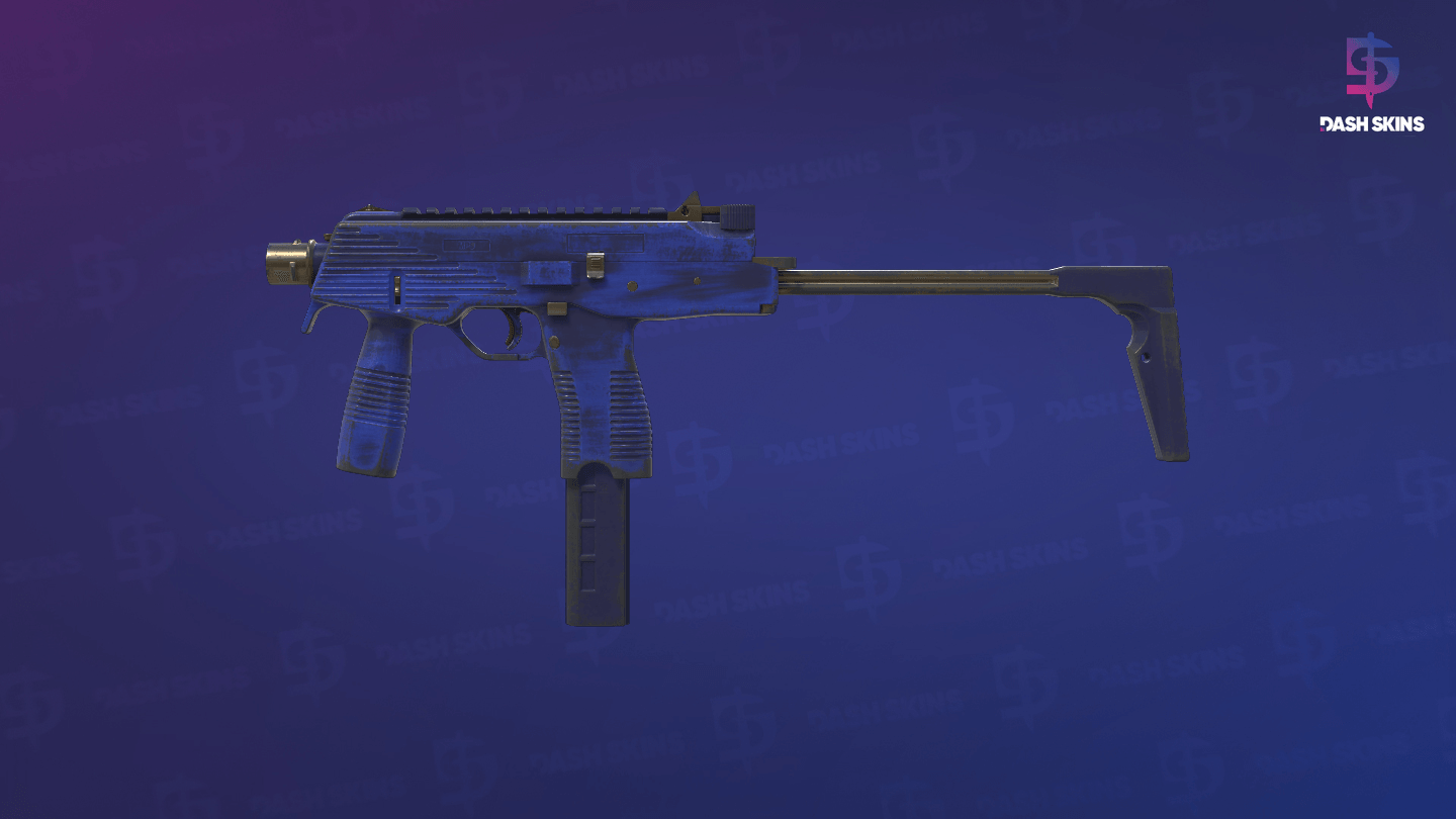 MP9 | Buff Blue (Field-Tested) - Frontside Screenshot