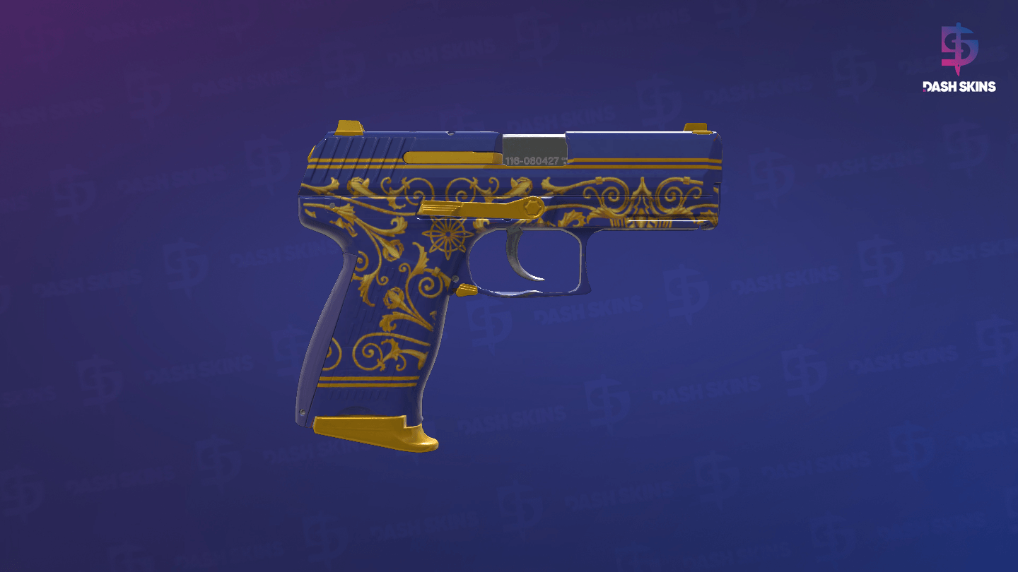 P2000 | Royal Baroque (Factory New) - Backside Screenshot