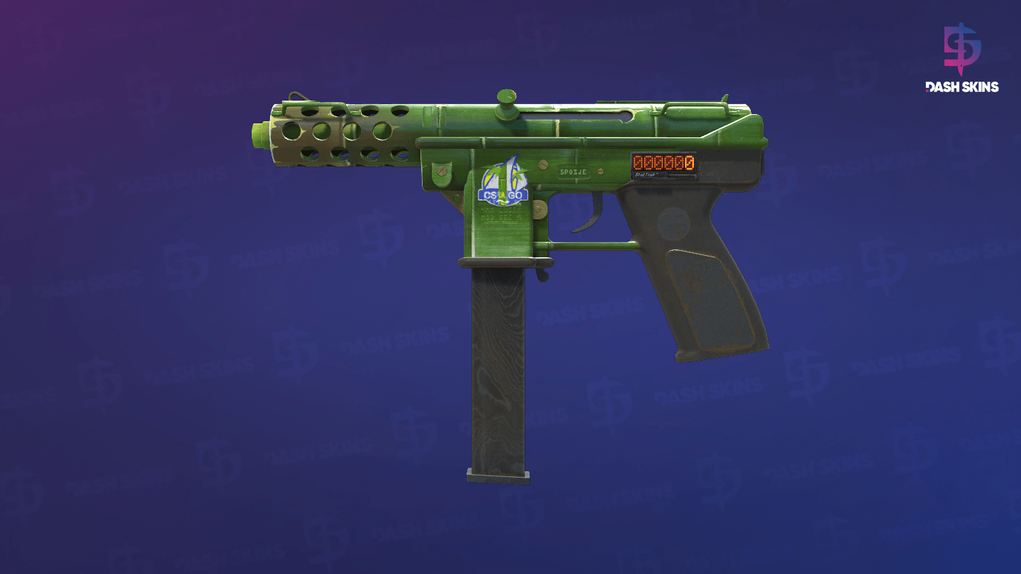 StatTrak™ Tec-9 | Bamboozle (Field-Tested) - Frontside Screenshot
