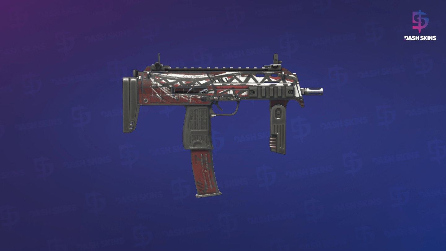 MP7 | Mischief (Well-Worn) - Backside Screenshot