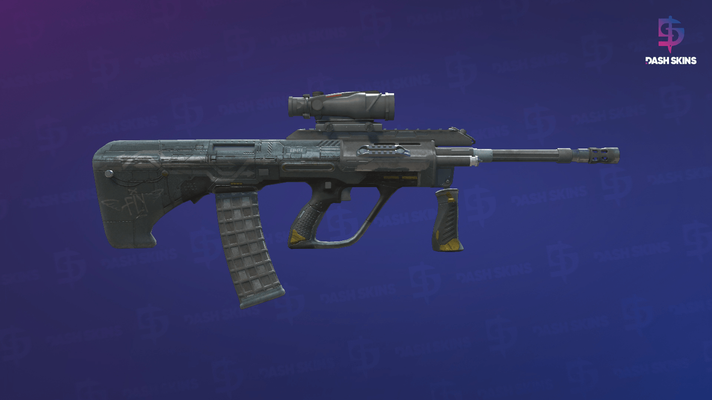 StatTrak™ AUG | Tom Cat (Battle-Scarred) - Backside Screenshot