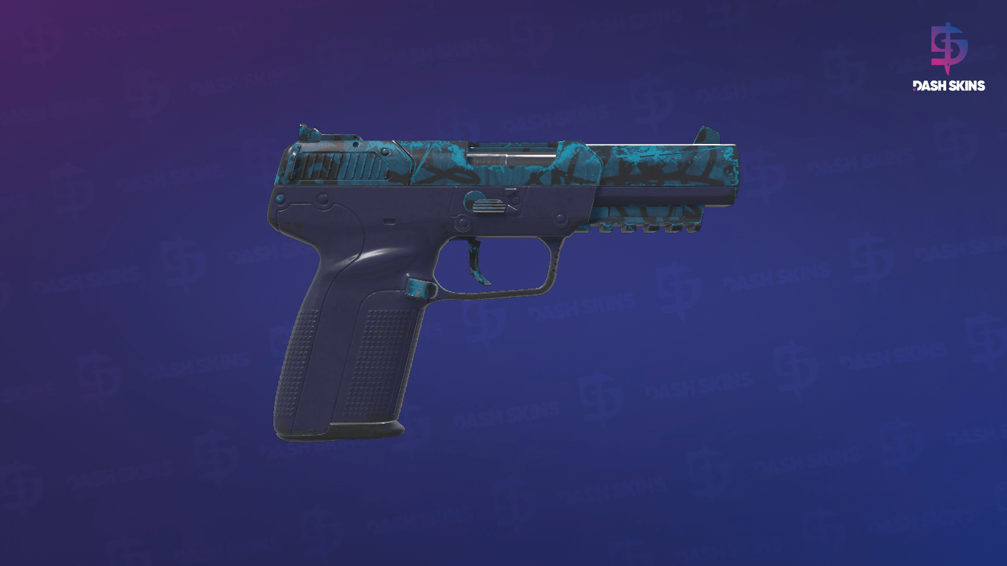 Five-SeveN | Midnight Paintover (Field-Tested) - Backside Screenshot