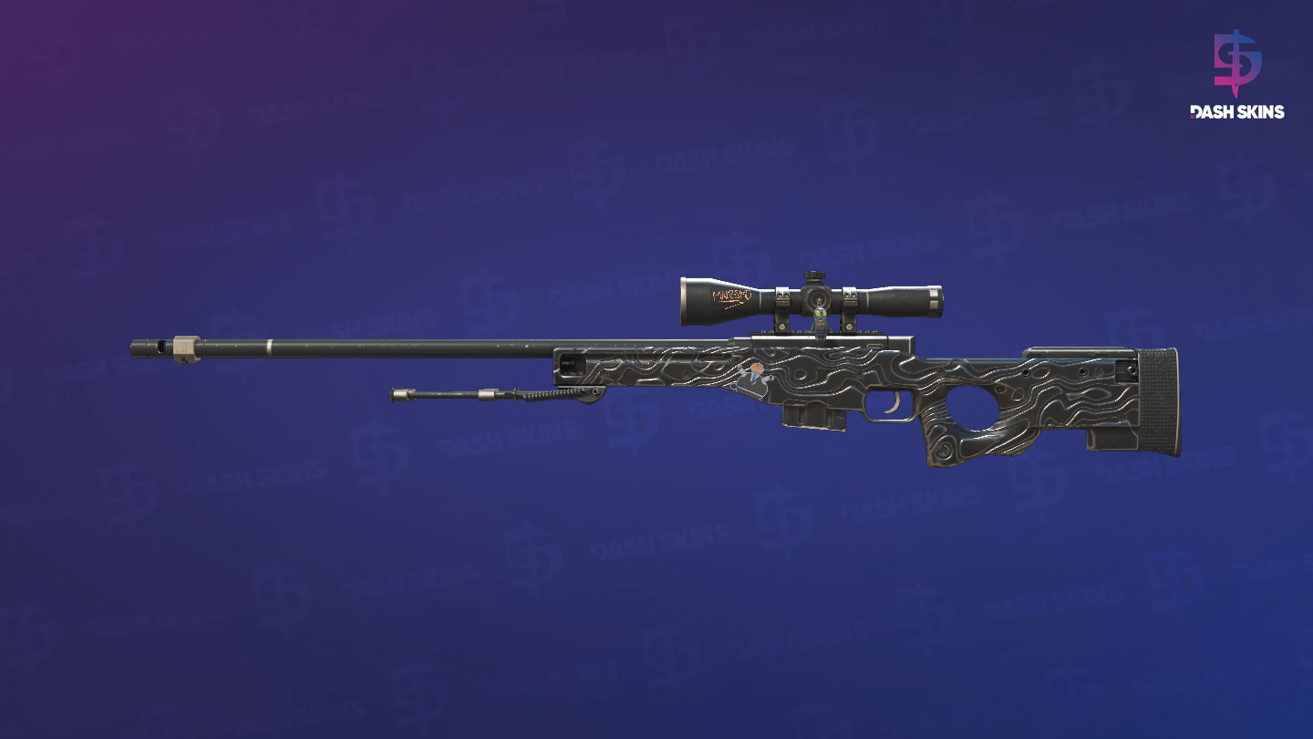 AWP | Black Nile (Field-Tested) - Frontside Screenshot