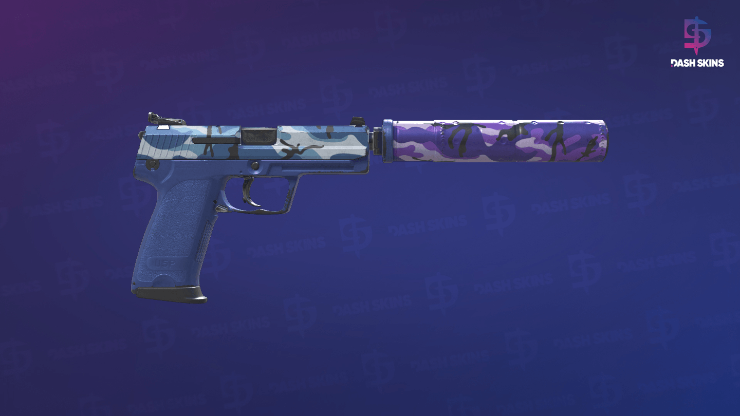 USP-S | Alpine Camo (Field-Tested) - Backside Screenshot