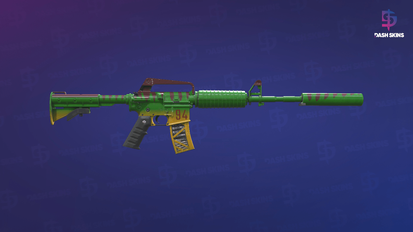 StatTrak™ M4A1-S | Emphorosaur-S (Factory New) - Backside Screenshot