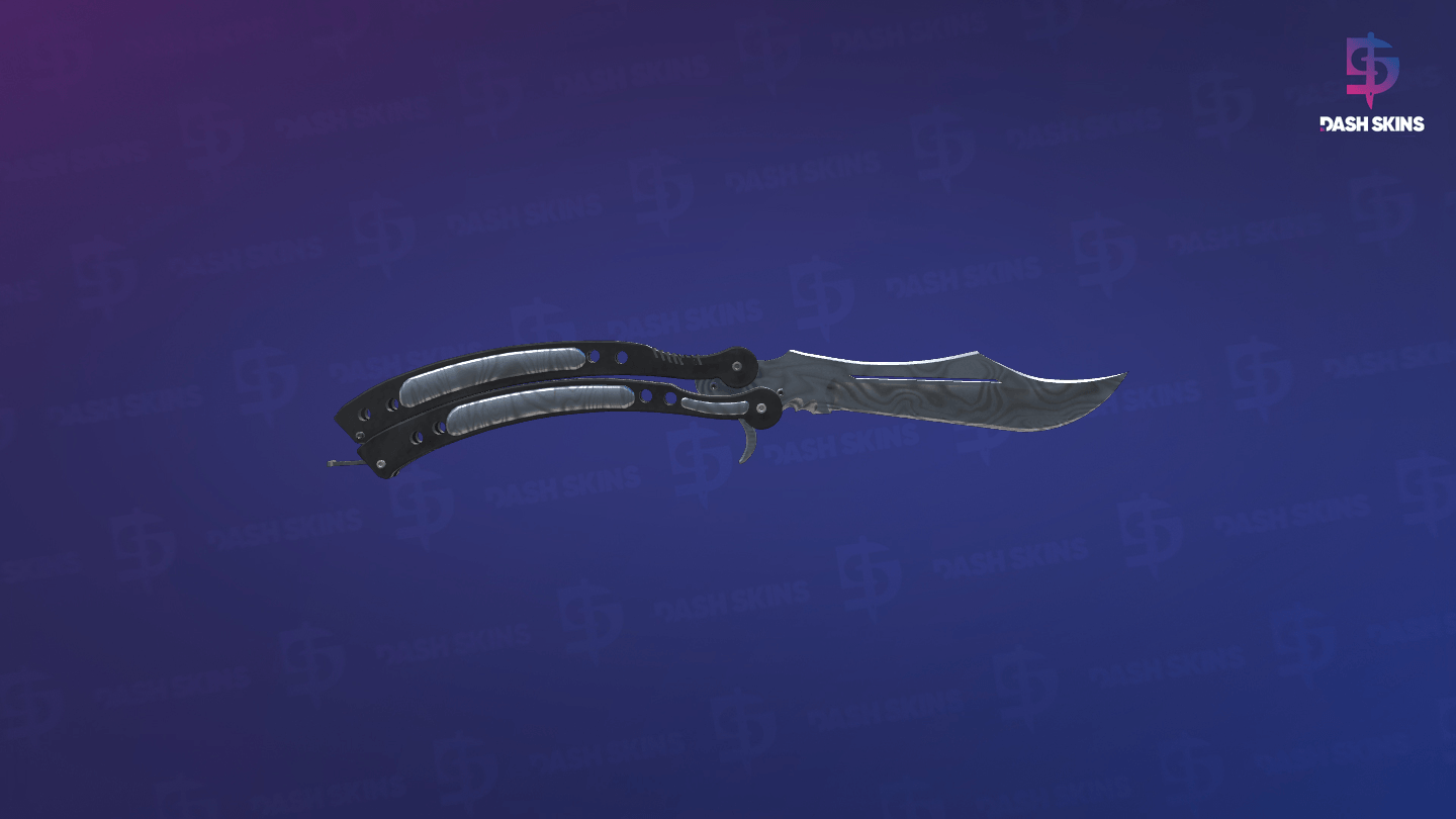 ★ Butterfly Knife | Damascus Steel (Minimal Wear) - Backside Screenshot