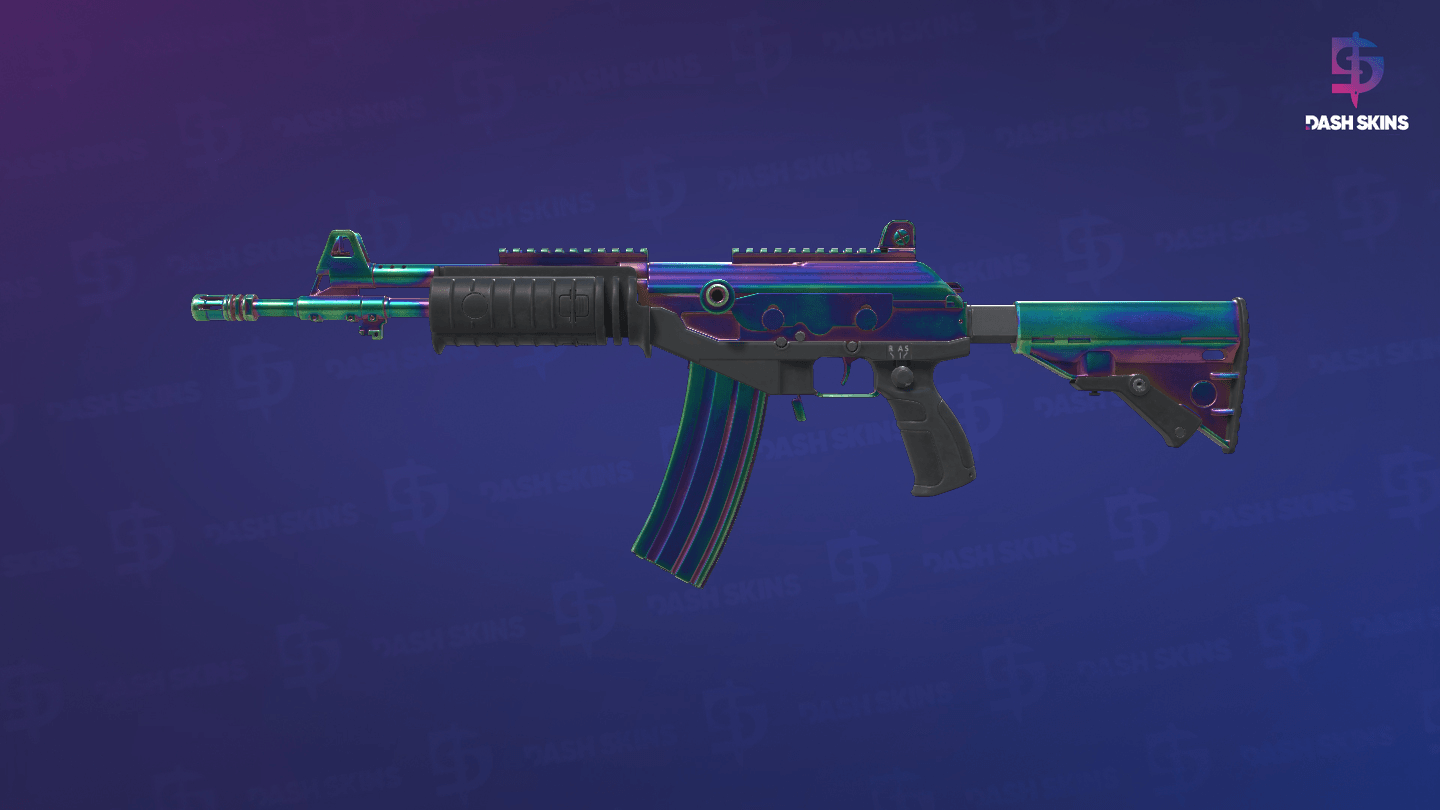 Galil AR | Rainbow Spoon (Well-Worn) - Frontside Screenshot