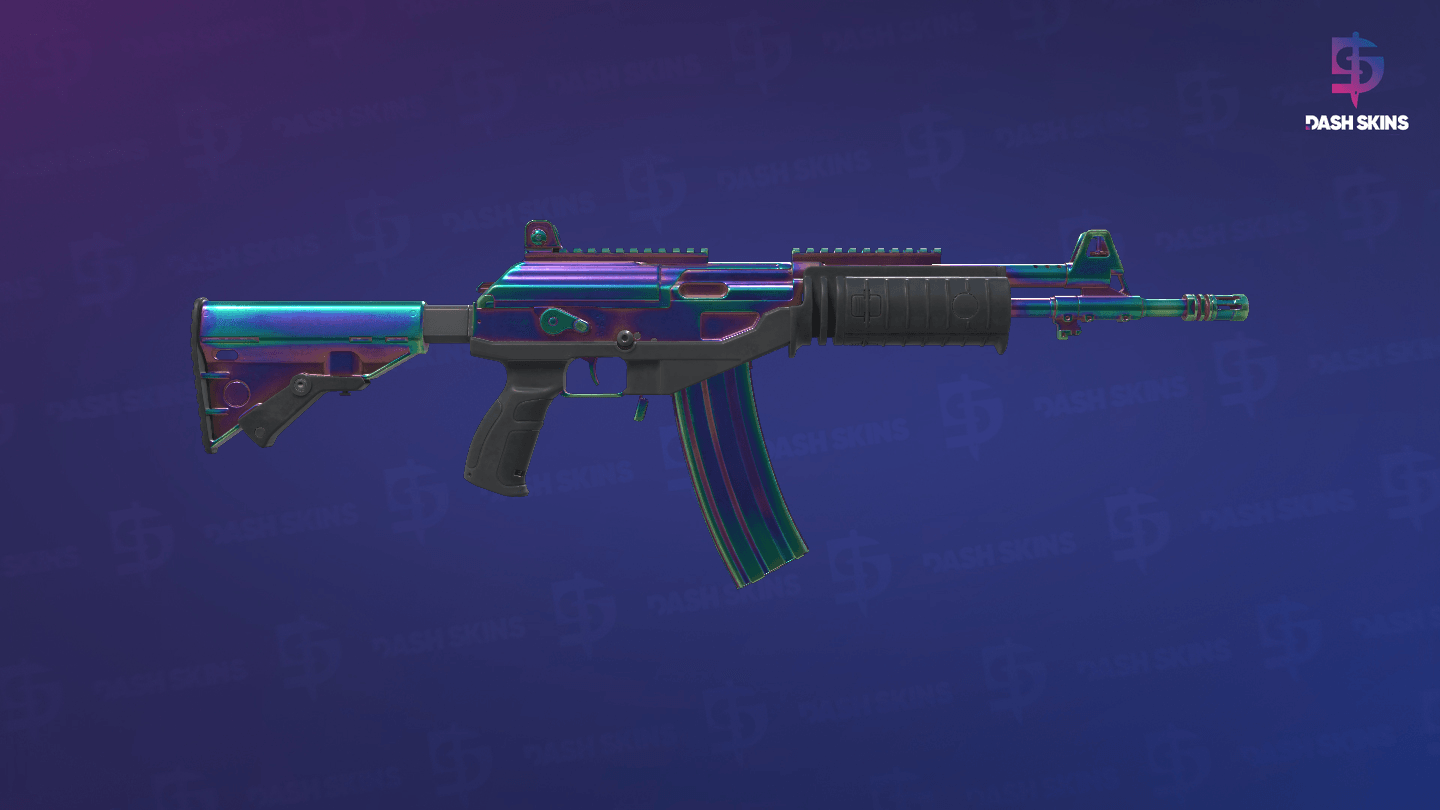 Galil AR | Rainbow Spoon (Well-Worn) - Backside Screenshot