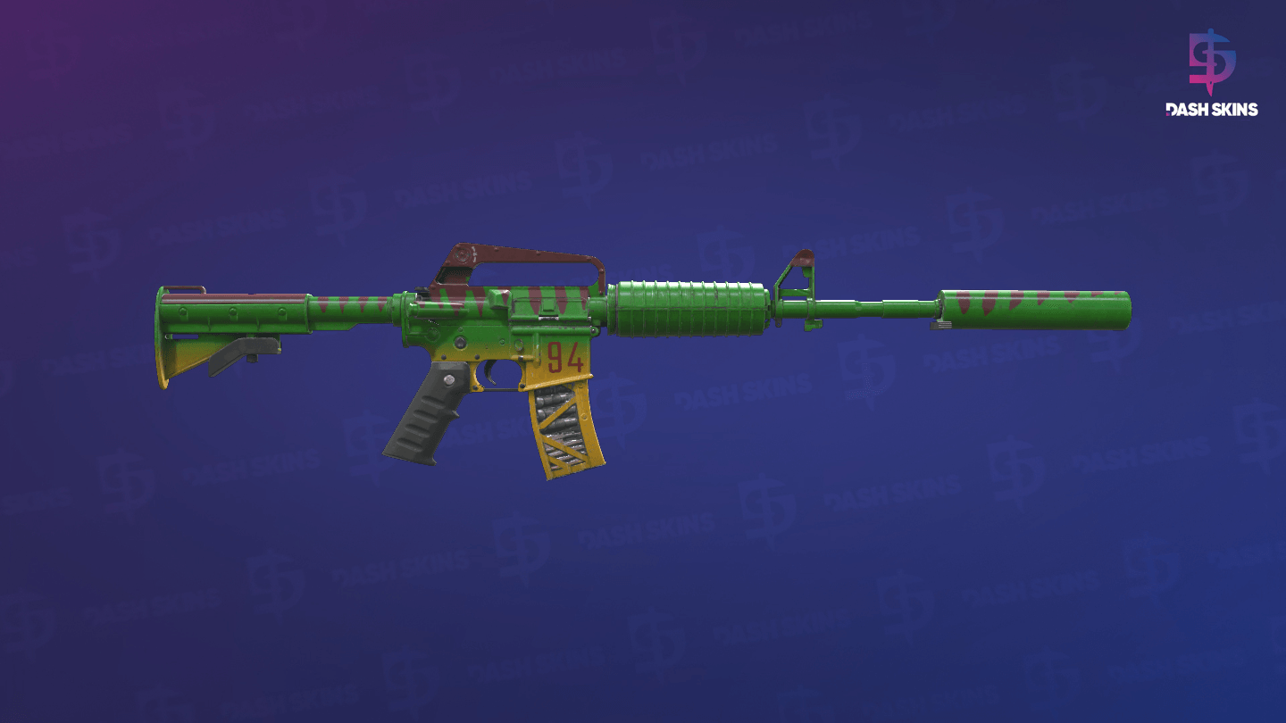 M4A1-S | Emphorosaur-S (Field-Tested) - Backside Screenshot