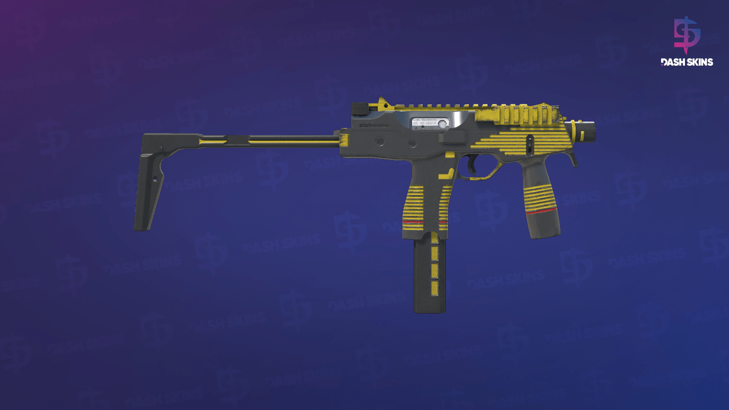 MP9 | Bee-Tron (Field-Tested) - Backside Screenshot