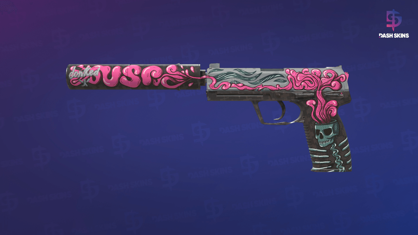 USP-S | Cortex (Minimal Wear) - Frontside Screenshot
