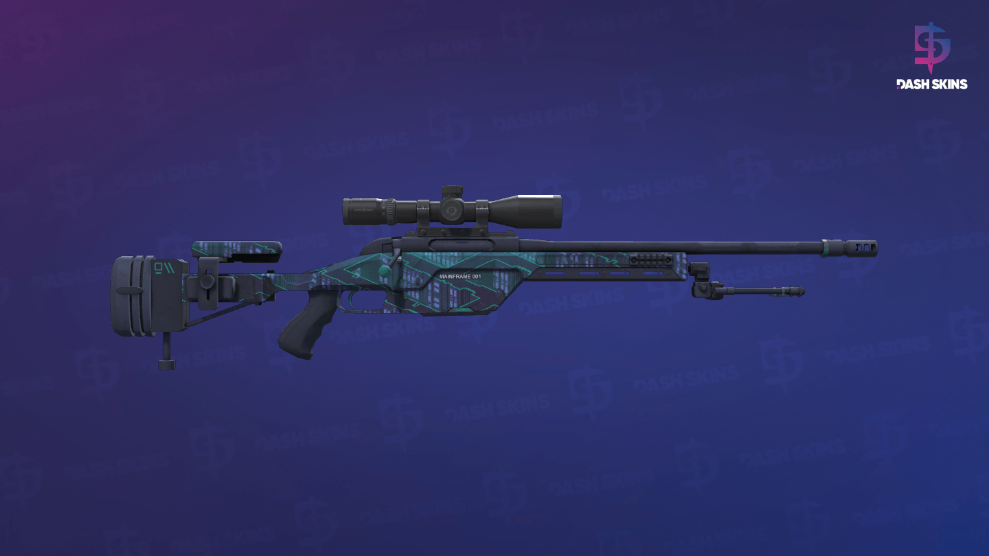 SSG 08 | Mainframe 001 (Field-Tested) - Backside Screenshot
