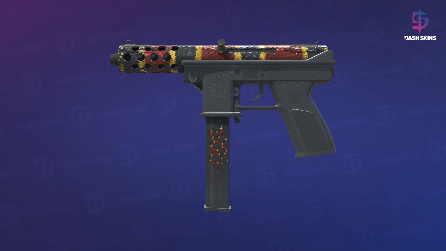 Tec-9 | Snek-9 (Field-Tested) - Frontside Screenshot