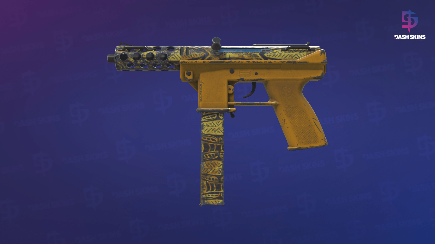 Tec-9 | Banana Leaf (Field-Tested) - Frontside Screenshot