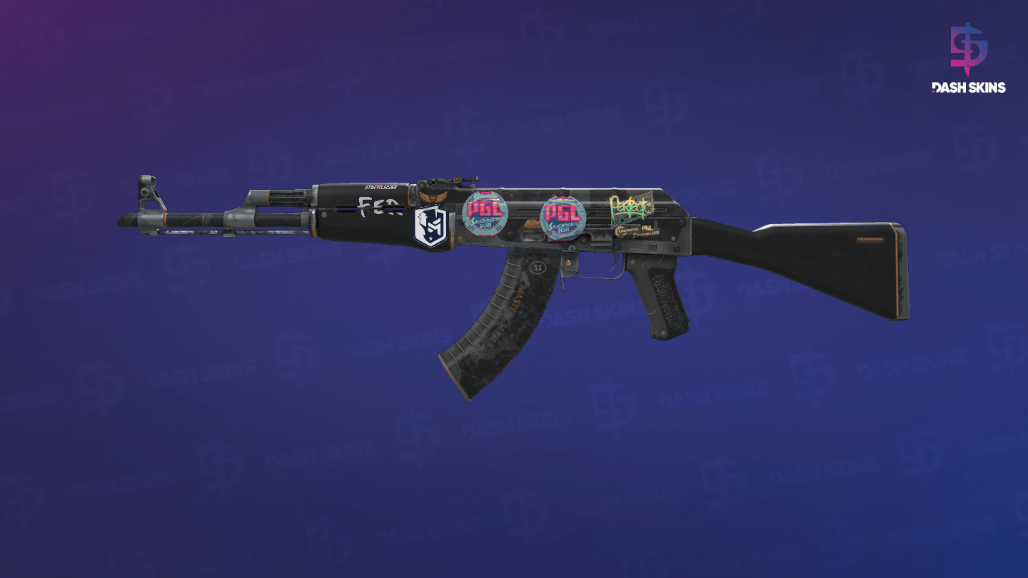 AK-47 | Elite Build (Well-Worn) - Frontside Screenshot