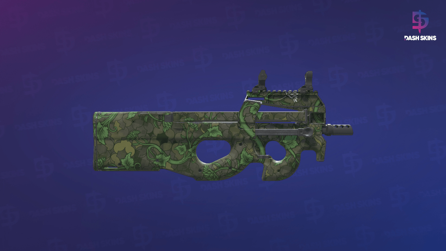 P90 | Verdant Growth (Minimal Wear) - Backside Screenshot