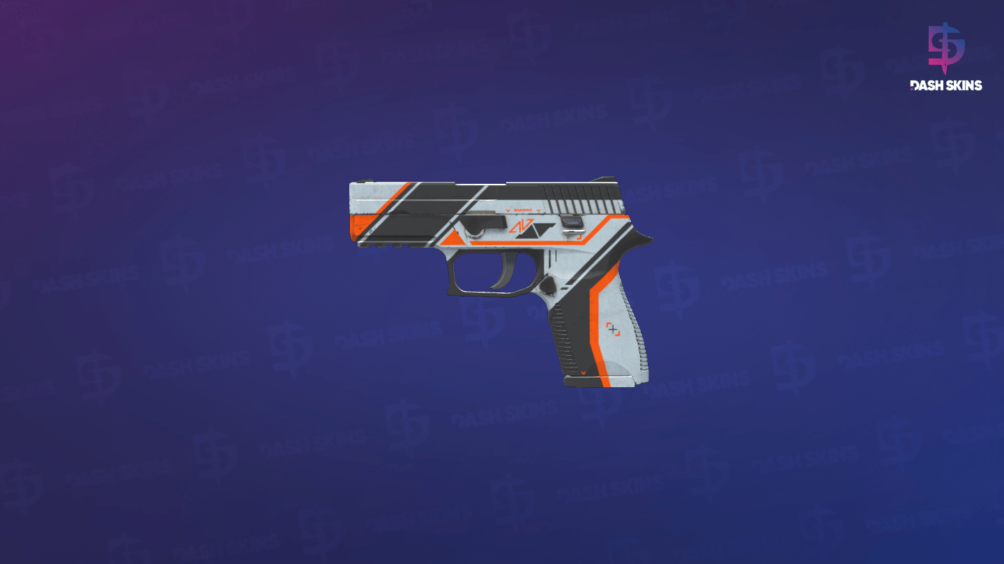 P250 | Asiimov (Field-Tested) - Frontside Screenshot