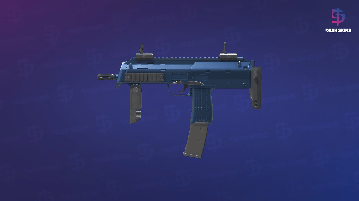 MP7 | Anodized Navy (Factory New) - Frontside Screenshot