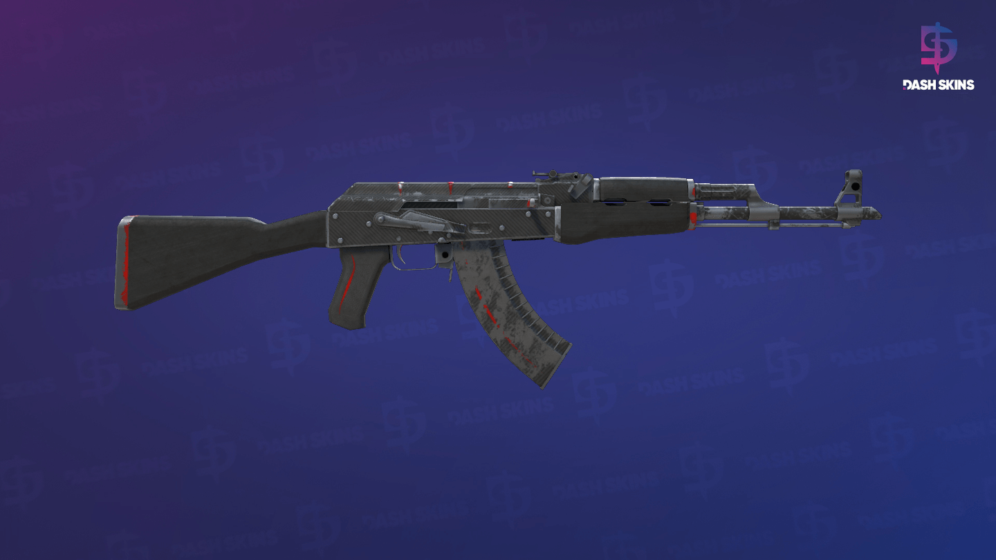 StatTrak™ AK-47 | Redline (Battle-Scarred) - Backside Screenshot