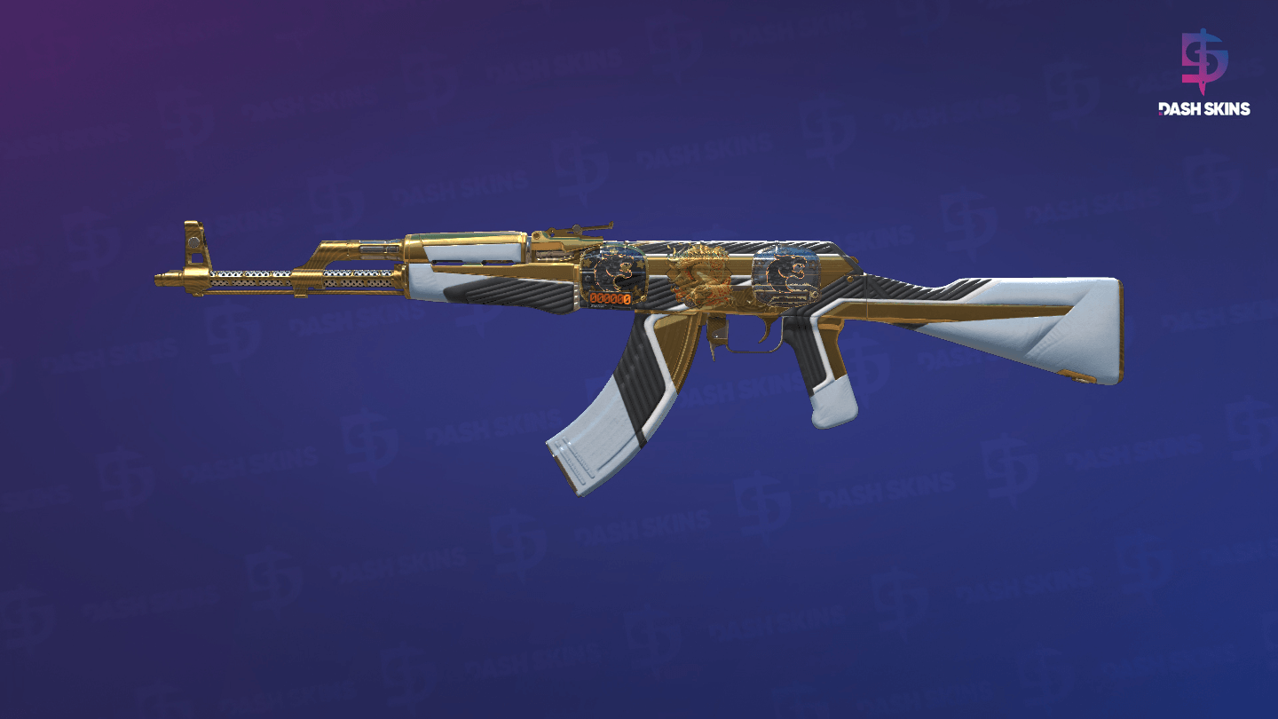 StatTrak™ AK-47 | The Oligarch (Minimal Wear) - Frontside Screenshot