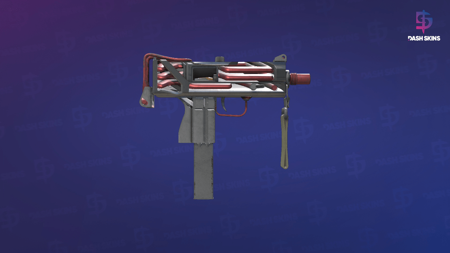 MAC-10 | Pipe Down (Well-Worn) - Backside Screenshot