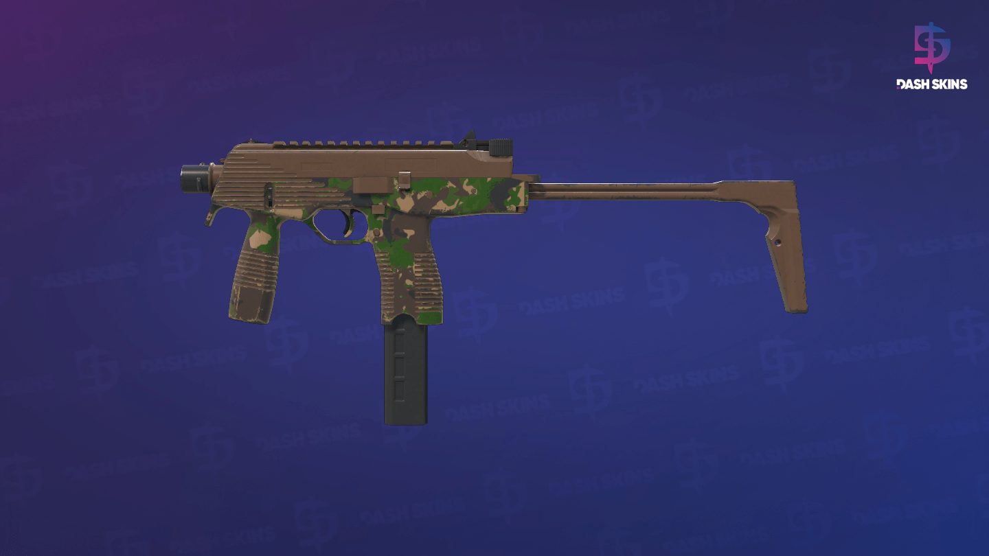 MP9 | Multi-Terrain (Minimal Wear) - Frontside Screenshot