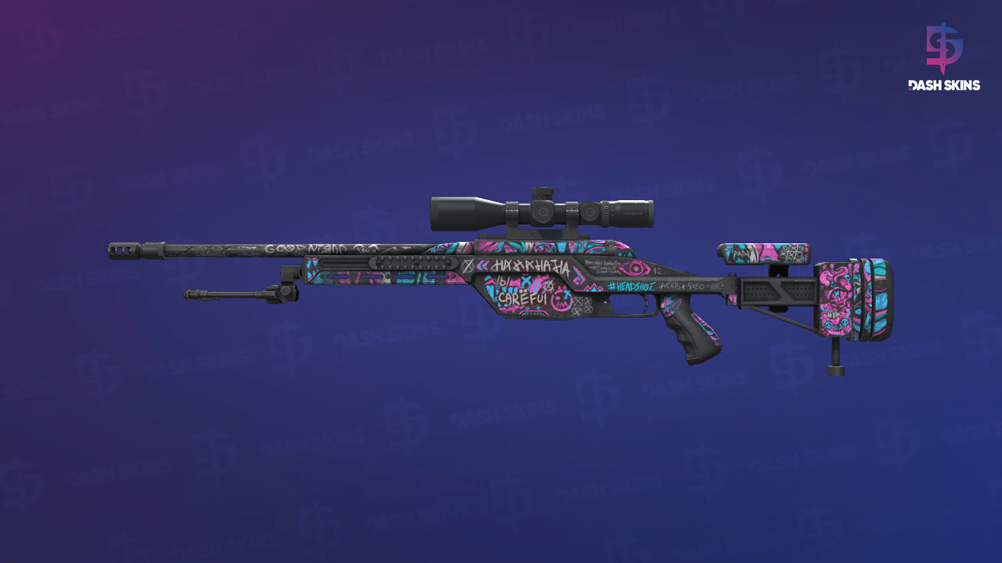 SSG 08 | Fever Dream (Minimal Wear) - Frontside Screenshot