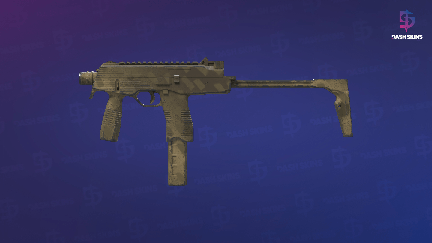 MP9 | Sand Dashed (Field-Tested) - Frontside Screenshot