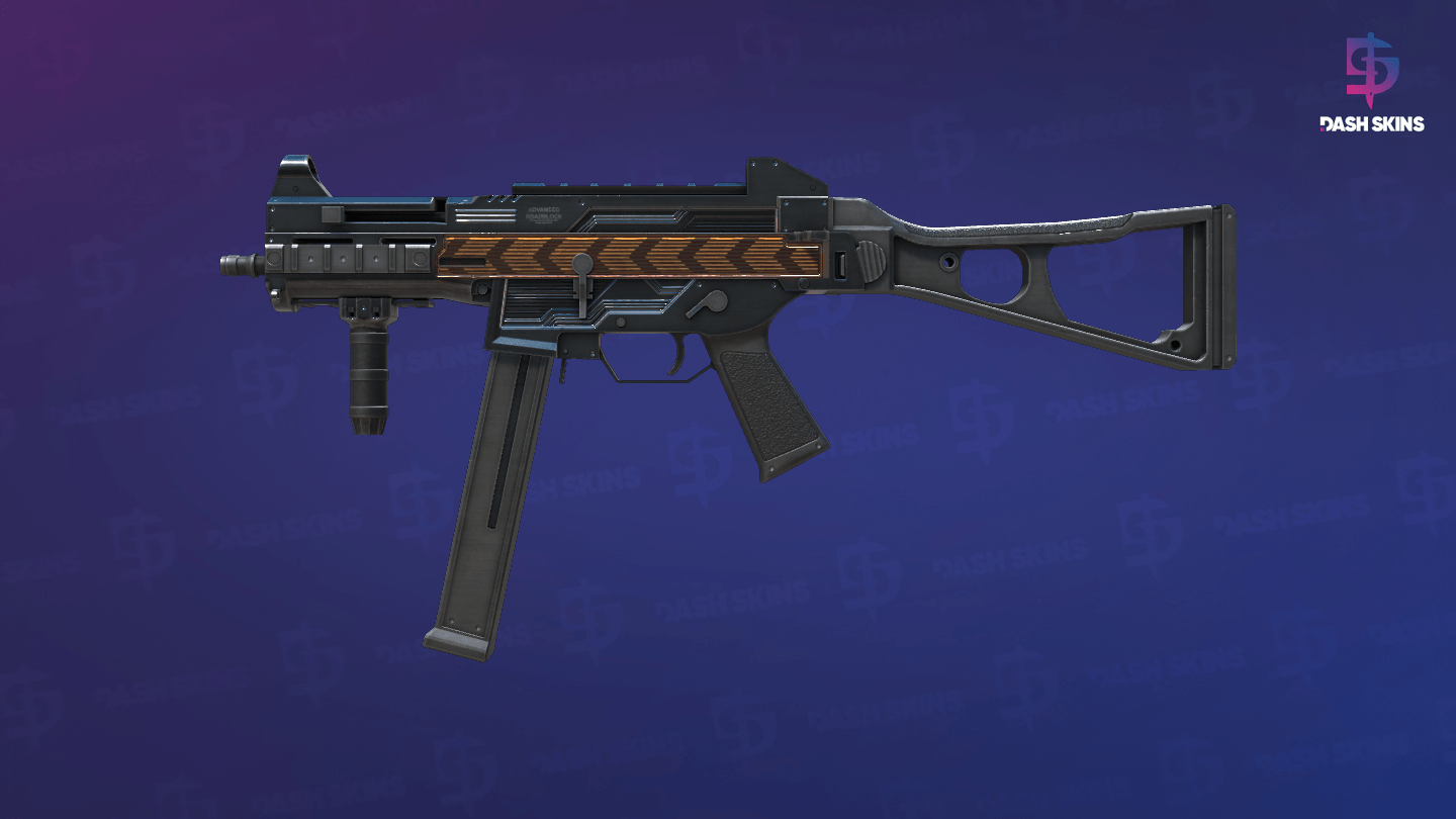UMP-45 | Roadblock (Field-Tested) - Frontside Screenshot