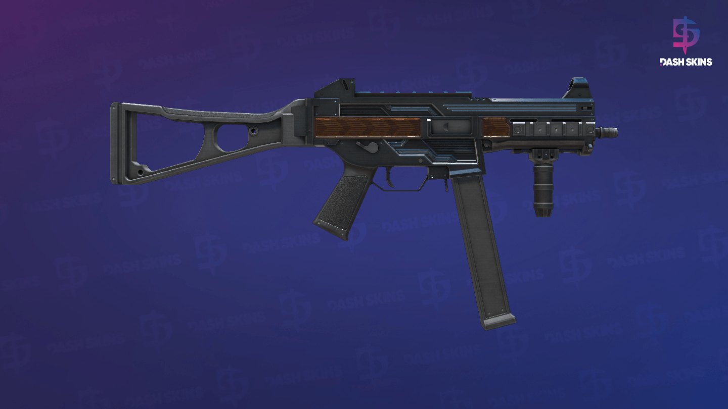 UMP-45 | Roadblock (Field-Tested) - Backside Screenshot
