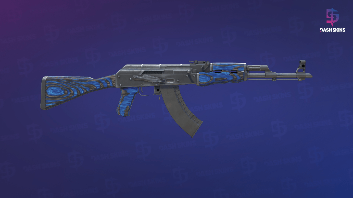 AK-47 | Azul Laminado - Backside Screenshot