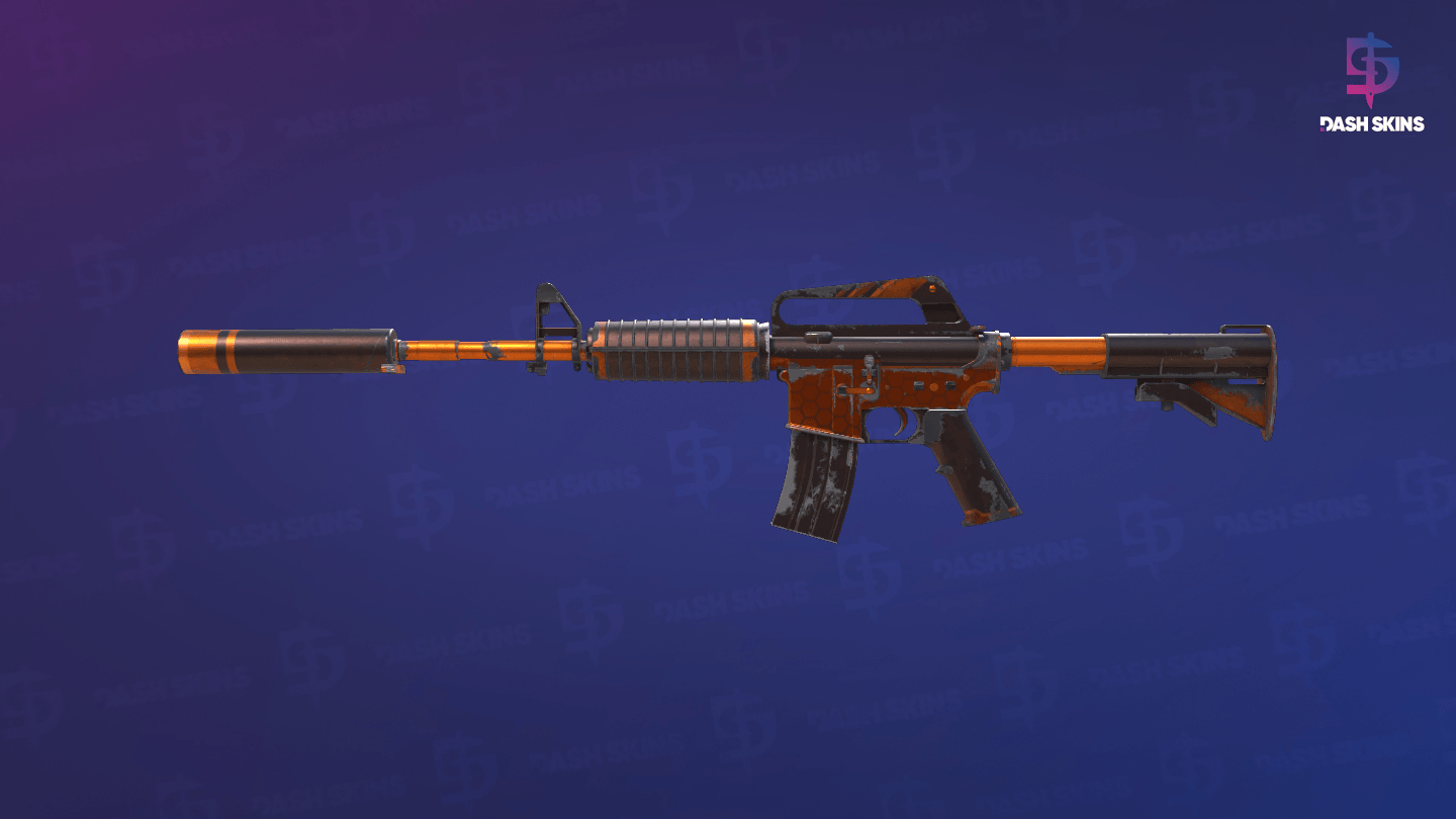 M4A1-S | Atomic Alloy (Well-Worn) - Frontside Screenshot