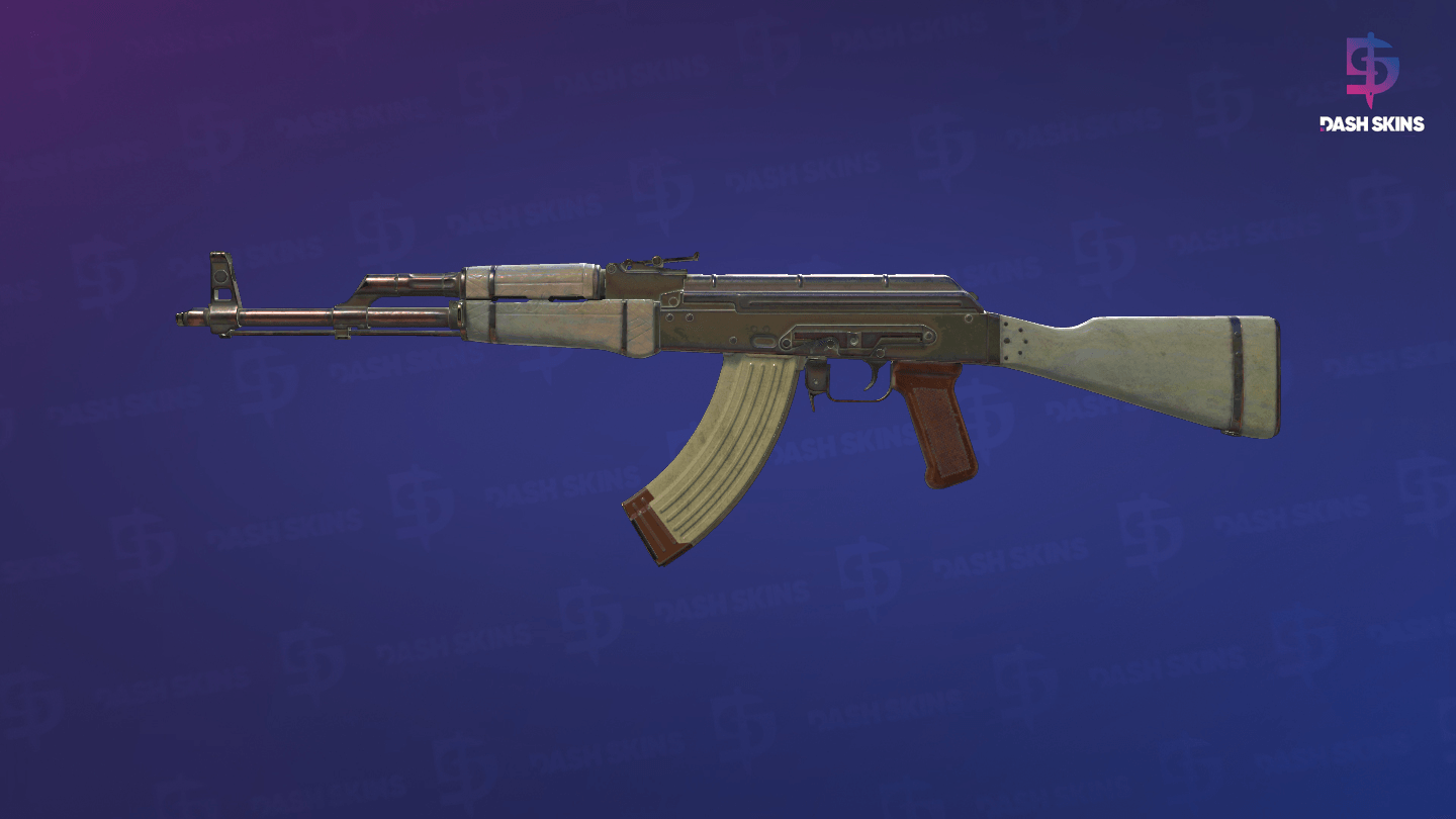 AK-47 | Aphrodite (Battle-Scarred) - Frontside Screenshot