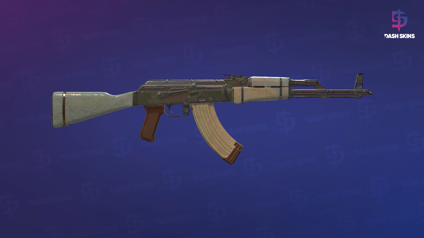 AK-47 | Aphrodite (Battle-Scarred) - Backside Screenshot