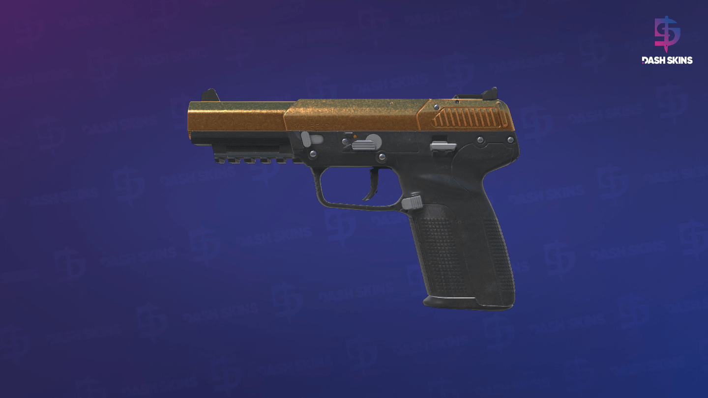 Five-SeveN | Copper Galaxy (Factory New) - Frontside Screenshot
